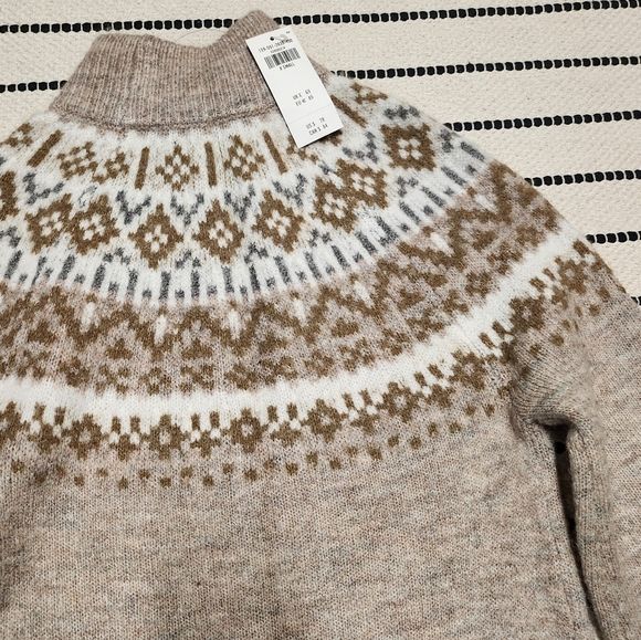 Abercrombie & Fitch Fair Isle Sweater Dress XS - Picture 4 of 6